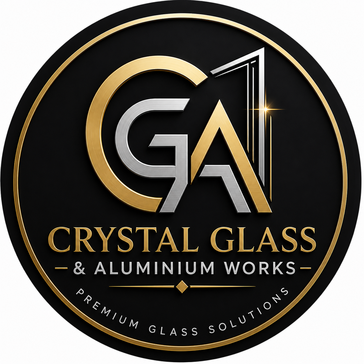 Crystal Glass Logo