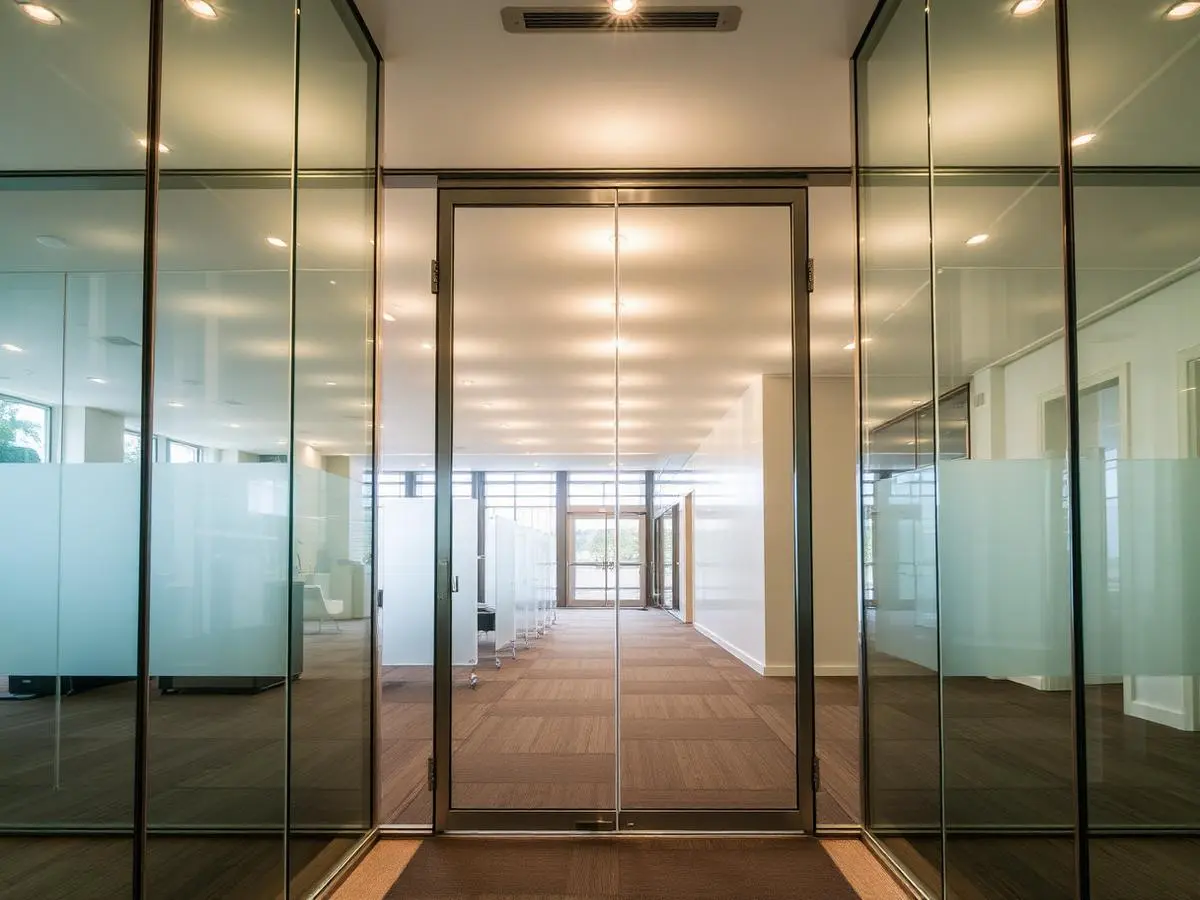 Office Glass Partition