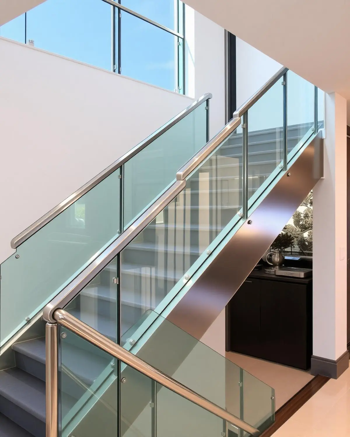 Staircase Glass Railing
